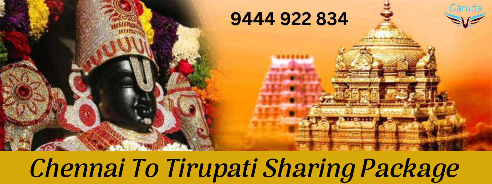 Tirupati Sharing Package